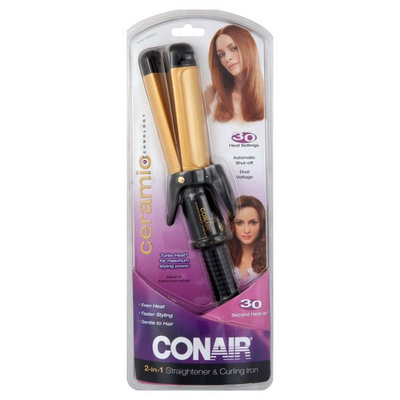 Conair CD86SCS Instant Heat Iron and Straightener#44; 1.5 in.