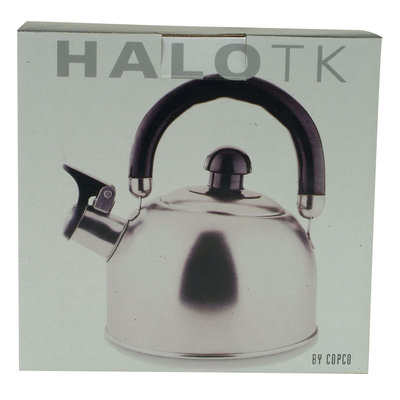 Copco Halo Brushed Stainless Steel Tea Kettle - ROWOCO INC