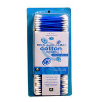 Kmart Corporation Cotton Swabs 500 Count Plastic Blue