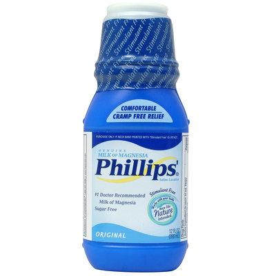 Phillips Milk Of Magnesia Liquid Original 12 Fluid Ounce - Phillips