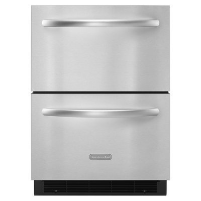 KitchenAid Architect Series II Stainless Steel Double-Drawer Refrigerator