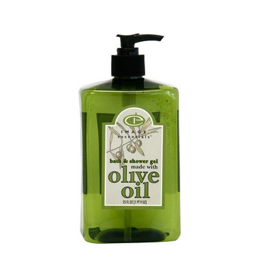 Image Essentials Olive Oil Bath & Shower Gel Lime Blossom Basil Fragrance 25 Ounce Green Bottle - KMART CORPORATION