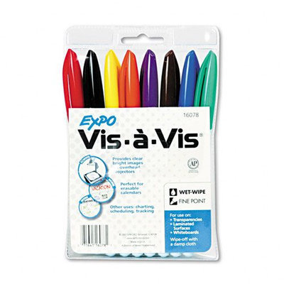 Expo Vis-à-Vis® Wet Erase Overhead Projection Marker