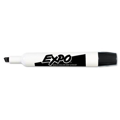Kmart.com EXPO Dry Erase Marker, Chisel Tip, Black