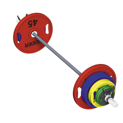 Weider 300 lb. Olympic Handle Set - WEIDER HEALTH AND FITNESS