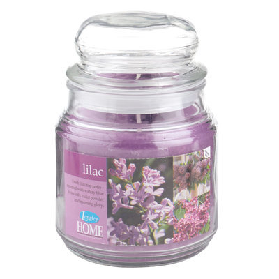 Langley Home Lilac Scented 15 oz. Jar Candle - LANGLEY PRODUCTS L.L.C.