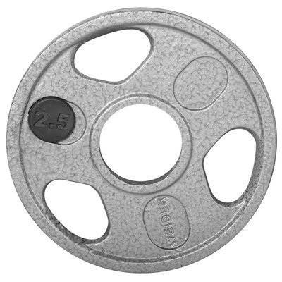 Weider 2.5 lb. Olympic Handle Hammertone Plate