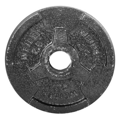 Weider 2.5 lb. Standard Handle Plate (Black)