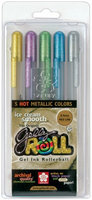 Sakura Gelly Roll Pen Sets, Hot Metallic Colors