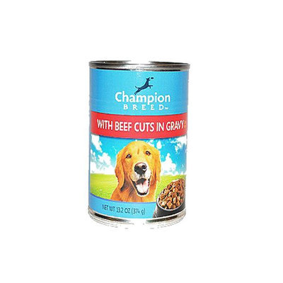 Champion Breed Dog Food with Beef Cuts in Gravy 13.2 oz - KMART CORPORATION