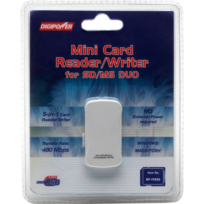 Digi Power Digipower Mini Card Reader for SD & MS Duo