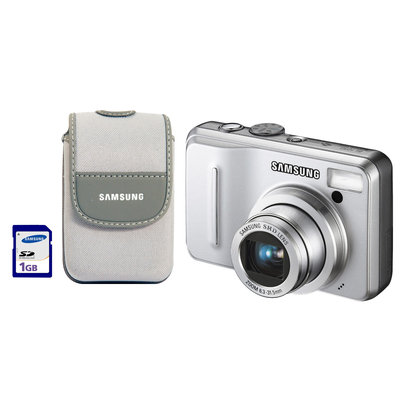 Samsung 10MP Digital Camera Bundle with 1GB SD Card