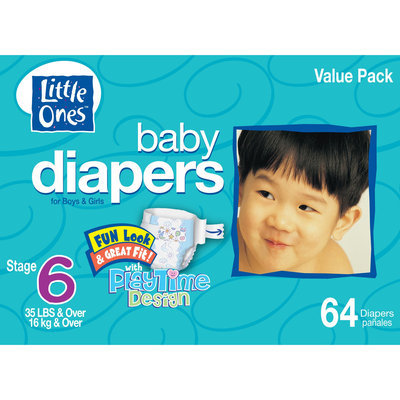 Kmart Corporation Little Ones Stage 6 Club Box Diapers - 64 Count