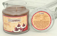 Hanna's Candles Hershey's Kitchen Scented Soy Candle - Double Chocolate Kisses Cookies