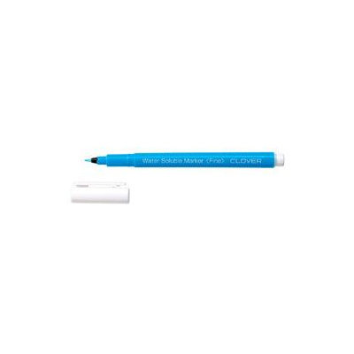 Clover Water Soluble Marker Thick Point-Blue