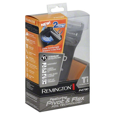 Remington F4790 Pivot & Flex Men's Rechargeable Foil Shaver