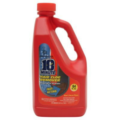 Enforcer Products Pet 64 Oz 10 Minute Hair Clog Remover EHCR64 Pack of 8