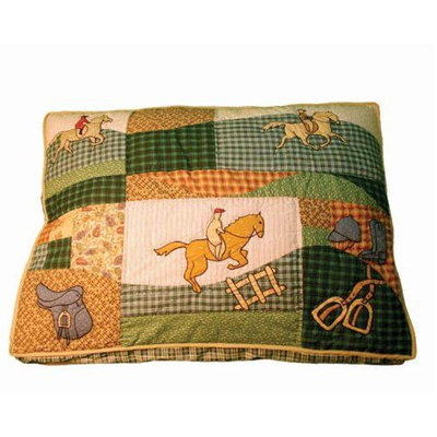 Petmate Equestrian Quilted Pet Bed, 40