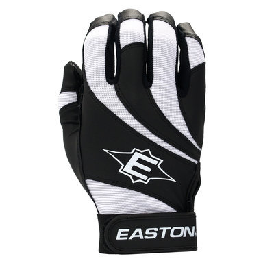 Cycle Products Co. Easton Reflex Batting Glove - Adult Medium - Black/White
