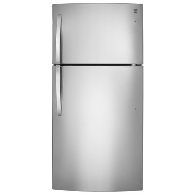 Kenmore 24 cu. ft. Top-Freezer Refrigerator - Stainless Steel