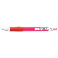 Paper-Mate Paper Mate Roller Ball Retractable Gel Pen, Red Ink, Medium, Dz