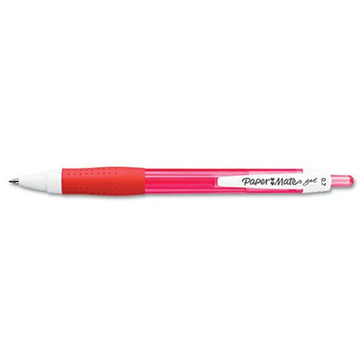 Paper-Mate Paper Mate Roller Ball Retractable Gel Pen, Red Ink, Medium, Dz