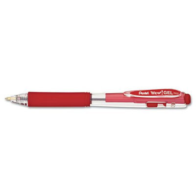 Pentel K437B WOW Retractable Gel Pen Medium Dozen