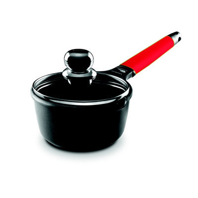 M Block M. Block F2-TZ16 Saucepan with Removable Handle - Red