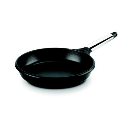 M Block M. Block F10-I18 7 in. Fry Pan with Removable Handle - Stainless Steel