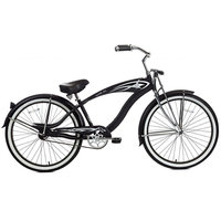 Micargi Bicycles Falcon GTS Beach Cruiser Bike - Matte Black