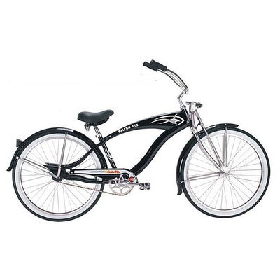 Micargi Black Falcon GTS Beach Cruiser - WARD INTERNATIONAL TRADING INC.