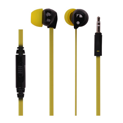 Ear Buds w/ Black and Yellow Cushions M10YL