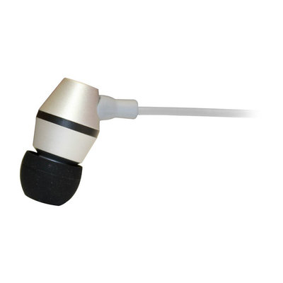 Mach Speed MyBuds Metal Ear Buds Silver - 87837