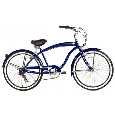 Micargi Dark Blue Rover 7 Sp Beach Cruiser Male