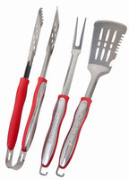 Cuisinart 3pc Tool Set - Red Silver