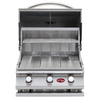 Cal Flame Gourmet Series 3-Burner Stainless Steel Built-In Gas Grill Metallic