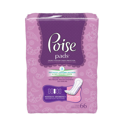 Poise Bladder Protection Pads, Extra, 72 pads - KIMBERLY-CLARK/HOUSEHOLD PRODUCTS DIV.