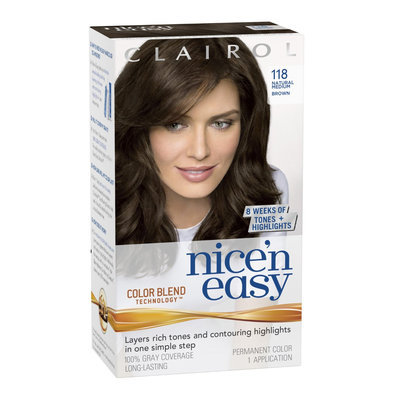 Procter & Gamble Company Nice 'n Easy Hair Color, Natural Medium Brown (118)