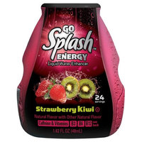 David Shaw Silverware Na Ltd Splash Energy Liquid Water Flavor Enhancer, Strawberry Kiwi, 1.62 fl oz