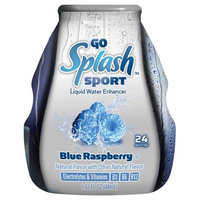 David Shaw Silverware Na Ltd Splash Sport Liquid Water Flavor Enhancer, Blue Raspberry, 1.62 fl oz