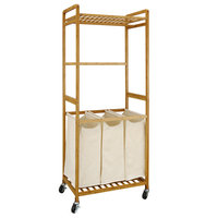 Neu Home Laundry Sorter with Canvas Bags