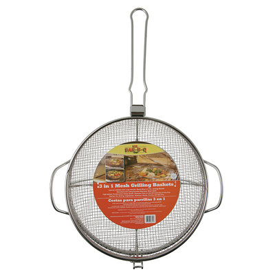 Mr. Bar-B-Q Stainless Steel Grilling Basket Combo