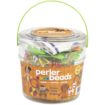 Perler Fun Fusion Fuse Bead Activity Bucket-Circus