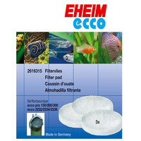 Topdawg Pet Supplies Eheim Ecco Filter Fine White Filter Pads