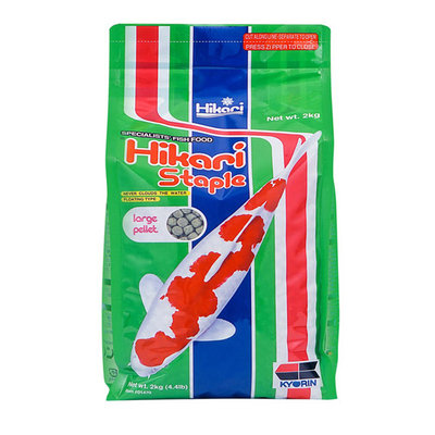 Hikari Sales Hikari Staple Koi Food: Large Pellet - 4.4 lbs