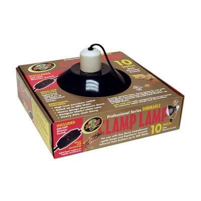 Zoo Med Laboratories Zml Lamp Dimmable Clamp 10 in.