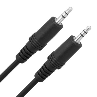Link Depot 3.5mm Male to Male Audio Cable, 12'