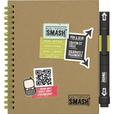 Eksuccess Brands Play Mini SMASH Book-With Pen And Glue