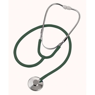 Mabis Healthcare Mabis 10-428-250 Spectrum Nurse Stethoscope - Adult Hunter Green