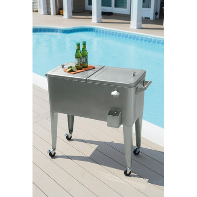80qt Stainless Steel Patio Cooler* Limited Availability